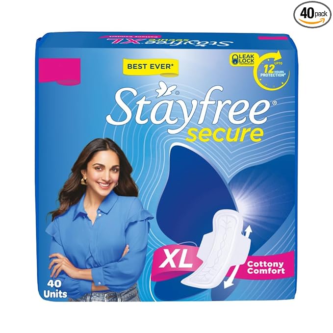 Stayfree Secure xl | 40 Pads |